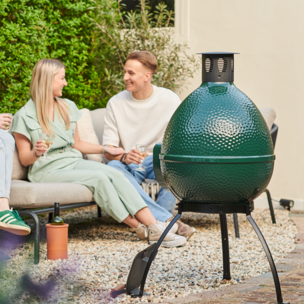 Big Green Egg Chiminea